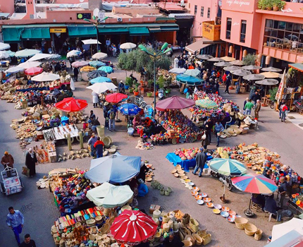 Full Day shopping tour Souks in Marrakech